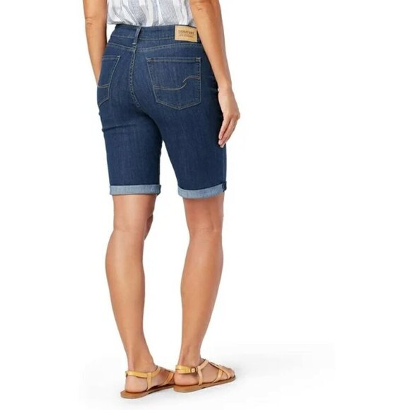 🐈NWT - Signature by Levi Strauss & Co. Mid-Rise Bermuda Shorts - Picture 12 of 13